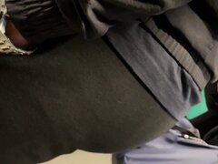 Spying On A Str8 Arab Ass