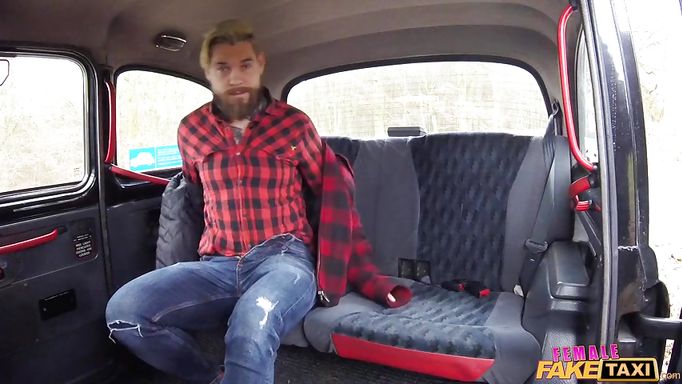 Female Taxi Driver Sucks Dick