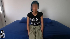 Oh My God! This Skinny Nymph Is Scarcely 18!rage And She Already Wants To Tear Up.