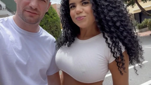 Latina With Big Tits Squirter Experiences Intense Orgasms On Thick White Dick🌭 In Sexy Lingerie