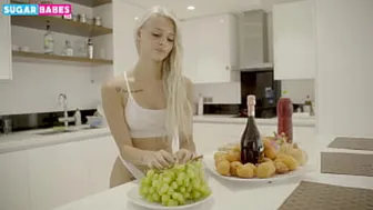 SugarBabesTV   Tattooed Russian Misha Maver Getting Her Lesbian On