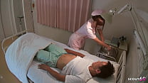 Slim Small Tits Japanese Teen Nurse Seduce To Fuck By Old Ugly Patient At Hospital In Uncensored JAV Porn