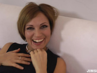 Bawdy Brown Haired Perfection Sylvia Gapes All The Way