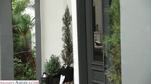 Sophia Locke Hot Redhead Milf Has An Affair With Her Boyfriends Son