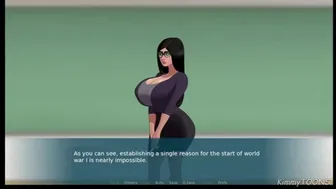 SexNote  Ms  Mia Part  1   Teasing Her Students Whith Fat Pussy Under Her Miniskirt And No Bra