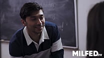 MILF Teacher Seduces Her Youthful Student