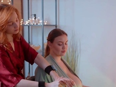 Asmr Massage   Breasts Massage By Angelica To Liza