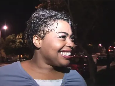 Pretty And Chunky Dark Hued Stunner Gets Her Brains Fucked Out In Rear End Style Poke Session