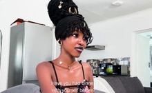Amateur Petite Ebony Teen Riding American BWC