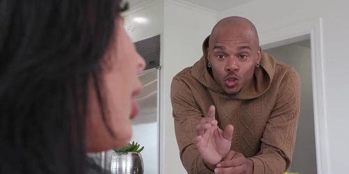 Big Tits French Girlfriend Ass Fucked By Bfs Black Stepbro