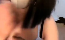 Japanese Babe Going Solo