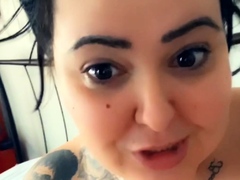 Hot Brunette Big Boobs Toying Pink Pussy