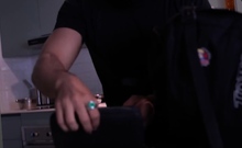 Fucking Robber Enters Mansion, Finds Brunette Mummy With