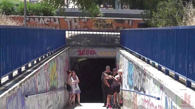 This Blonde Slutty Babe Loves Sweaty Dicks