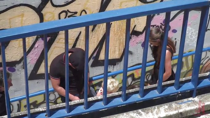 This Blonde Slutty Babe Loves Sweaty Dicks