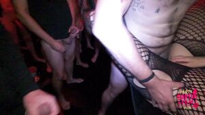 Danish Miss F’s Kinky BDSM Gangbang In The Copenhagen Swingers Club