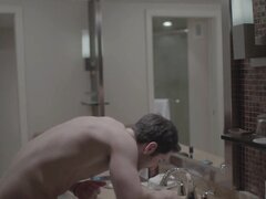 Showing His Cute Ass On The Way To Shower