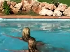 Glamour Blonde Babe Outdoor Deepthroat