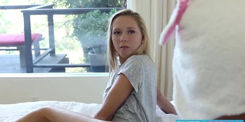 Teeny Hollie Mack Fucks Her Magical Taking Bunny With Massive Cock