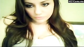 Cute Teen Flashing Big Boobs