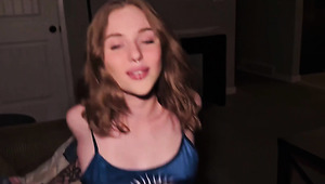 Petite Tattooed Blonde Seduces Stepsister’s Brother For Steamy Overnight Romp