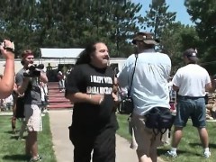 Amateurs Spreading Pussy In Public Party Crowd