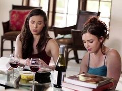 Olivia Ryder Blonde Blowjob Brunette Car Handjob