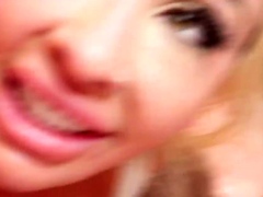 Hot Blonde Washes Car Toys Ass On Cam Big Boobs