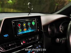 Guy Got Stuck In The Forest, But A Charming Slim Redhead Babe Pleased Him With Premium BJ In His Car