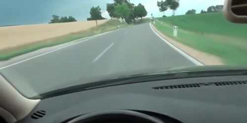 Hot Amateur Women Giving Handjob On Cam While On The Road