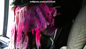 Ridiculously Horny Slut Gets Ruthlessly Fucked In The Car