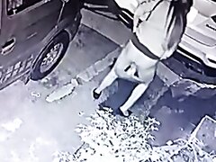 Chinese Girl Piss Under Cctv