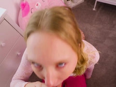 Stepdaughter Gets Claimed By Her Dad With A Hard Creampie