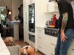Maid Adara Jordin Cleans Me Up At SweetFemdom