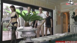EroCom   German Group Sex Party In A Swingers Club With