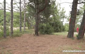 Naughty Teen Couple Having Hardcore Sex On Picnic