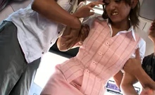 Uncensored Full JAV Creampie Gangbang At Bus Trip
