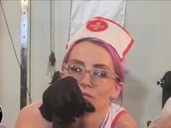 Goddessbbgrl   Nurse Needs A Sperm Sample From A Chastity