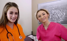 Nurse Teen Stepsis Fucks Stepbro At Work