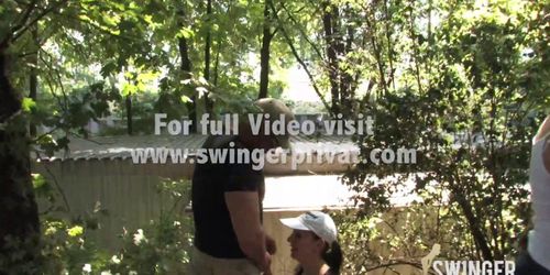 Outdoor Blowjob