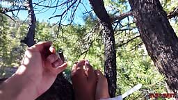 Ami Bue   Outdoor Forest Fuck