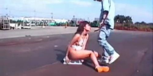 Bukkake In Public