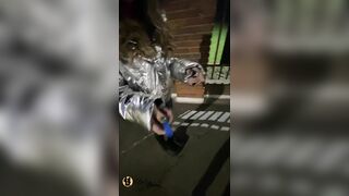 Fucked Argentinian Girl In The Street After Concert And Gets A Cum Facial | Public Sex