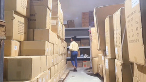 Warehouse Wickedness: Boss’s POV Ride & Face Cream