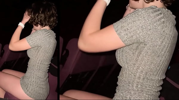 Thrilling Cinema Quickie: Risky Public Sex At The Cinema