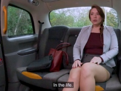 Fake Taxi Russian MILF Sata Jones Backseat Orgasms