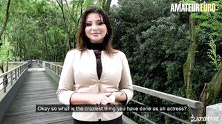 LACOCHONNE   ANNA POLINA HUGE ASS RUSSIAN SLUT ROUGH DOUBLE PENETRATION THREESOME