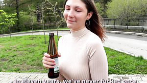 Busty Russian Lika Busy Is Getting Dicked After A Tiresome Prom Night