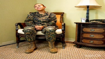 NAKED MARINE! A Few Good WOMEN!